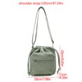 thumbnail image 2 of Vaidha Canvas Shoulder Bag Crossbody Small Cloth Bag Multiple Backpack Styles, 2 of 2