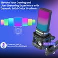 thumbnail image 3 of ZealSound Gaming USB Microphone,Noise Cancellation Condenser mic,RGB Microphone with Mute,Gain,Monitoring,Boom Arm,Pop Filter for Phone,PC,Computer,PS4,PS5,Mac,Streaming,Podcast,Twitch,YouTube,Discord, 3 of 7