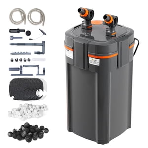 VEVOR Filtre à aquarium 528GPH, 5-Stage Filtre de boîte 200 Gallon, filtre d'aquarium interne ultra-Quiet avec UV Protection, filtre d'alimentation submersible avec plusieurs fonctions pour les réservoirs de poisson