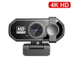 HD USB Webcam with Dual Microphones for PC Laptop Computer Web Camera Zoom Video Calling USB Webcam 4K