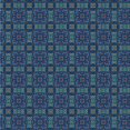 thumbnail image 1 of Ahgly Company Machine Washable Indoor Square Transitional Glacial Blue Ice Blue Area Rugs, 7' Square, 1 of 7
