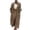 Khaki, variant on Yuyuzo Long Cardigan for Women Chunky Knitted Cardigans Open Front Long Sleeve Soft Sweaters