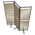 thumbnail image 4 of HOMETRENDS Maréla 64" x 65" Black Metal Outdoor Privacy Screen, 4 of 11