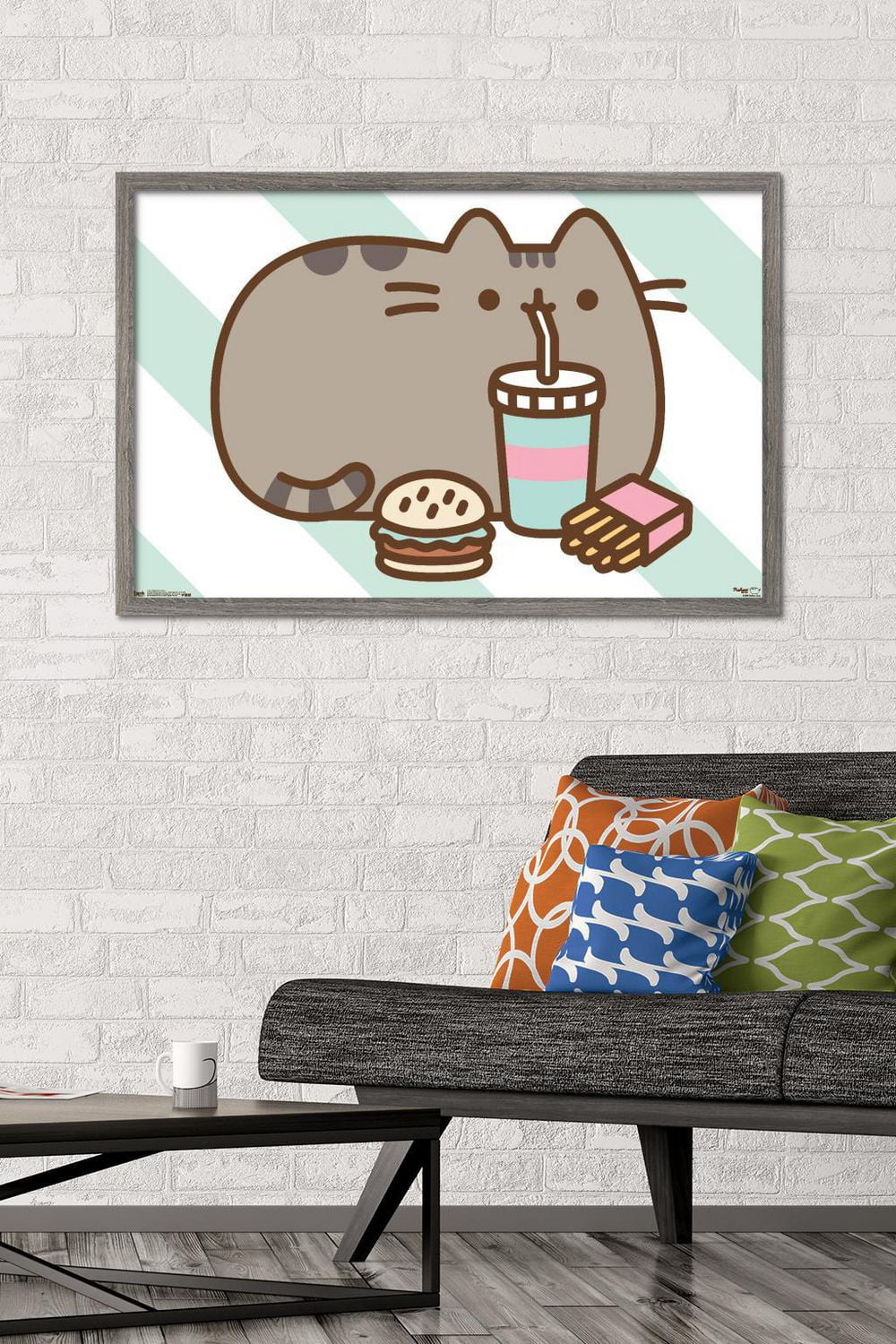 Pusheen - Food Wall Poster