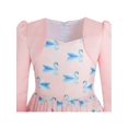 thumbnail image 4 of Robe Fille 2-en-1 Boléro Élégant Swan Robe de Fête 4 Ans, 4 of 7