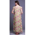 thumbnail image 3 of Bimba Chemise de Nuit Imprimée pour Femmes, Tenue de Nuit pour Dames, Robe d'Allaitement, Vêtement de Nuit en Rayonne, 3 of 4