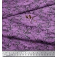 thumbnail image 3 of Soimoi Tissu en Coton Duck Tissu Imprimé Feuilles 1 Yard 42 Pouces de Large, 3 of 3
