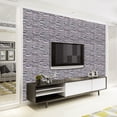 thumbnail image 3 of Brick Pattern Wallpaper, Self-Adhesive Wall Sticker, Wallpaper 3D Wallpaper, for Living Room Kitchen, 3 of 7