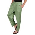 thumbnail image 3 of Inkmeso Solid Casual Bottom For Men's Lightweight Cotton Track Pants For Sleep/Workout Pajamas, 3 of 7