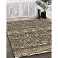 thumbnail image 3 of Ahgly Company Tapis Rectangulaire Lavable en Machine Intérieur Transitionnel Marron Chocolat, 2 Pieds x 4 Pieds, 3 of 7