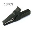thumbnail image 1 of 10PCS Crocodile clips Fully Insulated Safety Crocodile clips Electrical Testing, 1 of 7