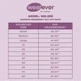 thumbnail image 3 of Wearever Culottes d'Incontinence pour Femmes Réutilisables, Contrôle Maximal de la Vessie, Culottes pour Soins Féminins, Lot de 3, 3 of 10