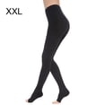 thumbnail image 4 of Collants de Compression, Collants de Compression à Soutien Gradué, Bas de Compression pour Varices pour la Circulation. Noir Bout Exposé TTG, 4 of 6
