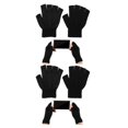 thumbnail image 2 of Thinsony Cotton Women Fingerless Mittens For Winter Soft And Comfortable Outdoor Activities Practical 2Set, 2 of 6
