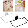 thumbnail image 1 of Stainless Garbage Bag Rack Over The Cabinet Trash Bag Holder Hanging Garbage Bags Holder For Kitchen Cabinets Doors And Cupboards(Hanging), 1 of 9