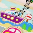 thumbnail image 4 of TOOKYLAND Vehicule Sounds Peg Puzzle - 7pcs - Wooden Puzzle with Sound Effects, Ages 18m+, 4 of 9
