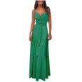 thumbnail image 2 of MesaSe Robe de Plage Mode Femme Été Boho Sans Manches à Bretelles Col en V Bandage Fête, 2 of 6