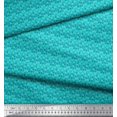thumbnail image 3 of Soimoi Satin Silk Fabric Circle Small Print Fabric by Yard 42 Inch Wide, 3 of 3