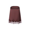 thumbnail image 2 of Argulvti Women Lace Hem Tube Tops Summer Strapless Solid Color Bandeau Tops Loose Fit Shirts, 2 of 9