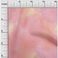 thumbnail image 2 of oneOone Cotton Cambric Medium Pink Fabric Abstract Faces Craft Projects Decor Fabric Printed By The Yard 56 Inch Wide, 2 of 5