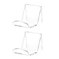 thumbnail image 4 of Thinsony 2pcs Game Controller Wall Holder Joystick Phone Mount Gamepad Wall Rack transparent, 4 of 6