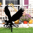 thumbnail image 3 of Halloween Wall Hanging Decoration for Outdoor Courtyard Garden Use with Ghosts Zombies and Spider Web Design, 3 of 4