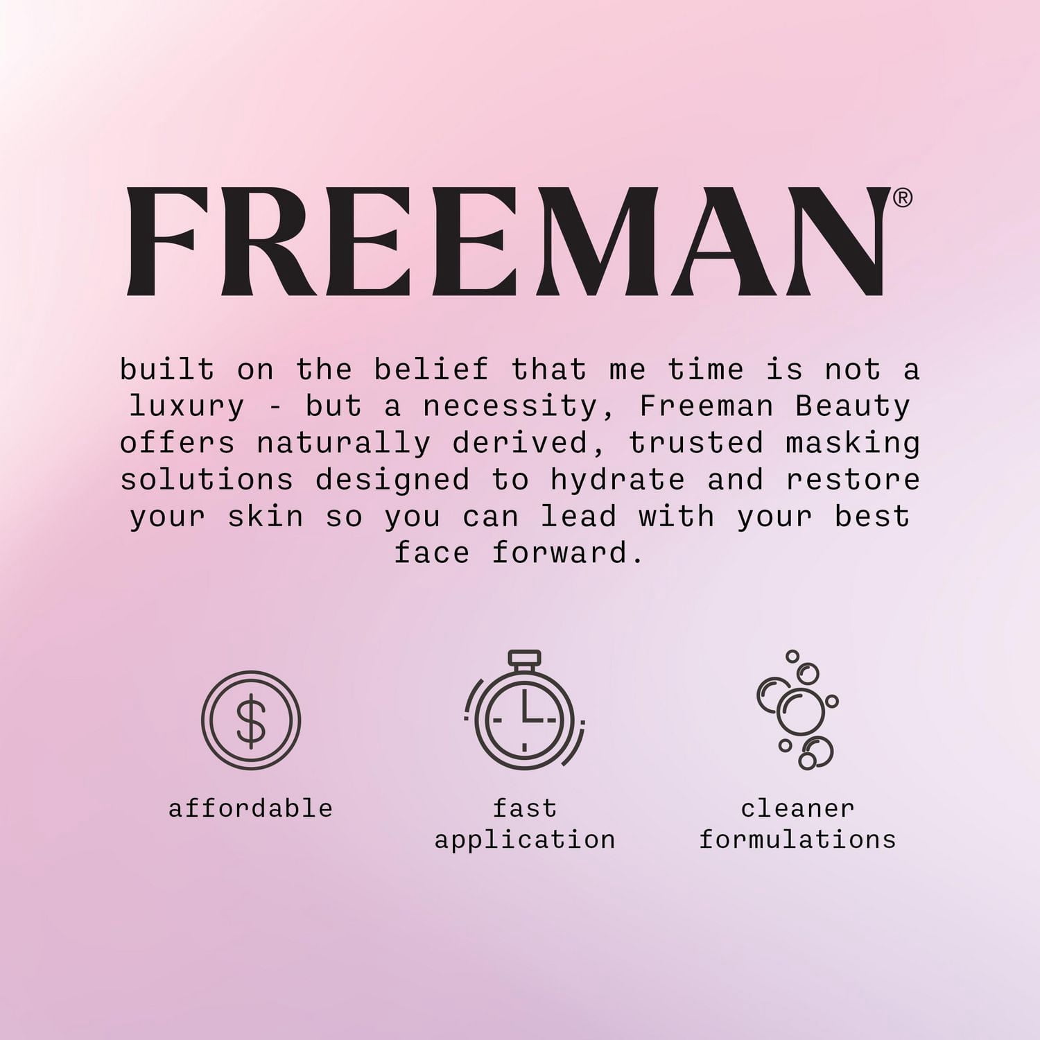 Freeman Masque Exotique à l'Argile Rose de France