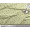 thumbnail image 3 of Soimoi polyester Crepe Fabric Curve Diamond & Clock Tower Architectural Print Sewing Fabric Yard 52 Inch Wide, 3 of 3