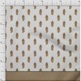 thumbnail image 1 of Soimoi Polyester Crepe Fabric Floral & Leaves Panel Printed Fabric 1 Yard 52 Inch Wide, 1 of 3