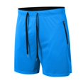 thumbnail image 5 of Men's Running Shorts with Zipper Pockets Gym Athletic Workout 5" Shorts for Men, 5 of 5