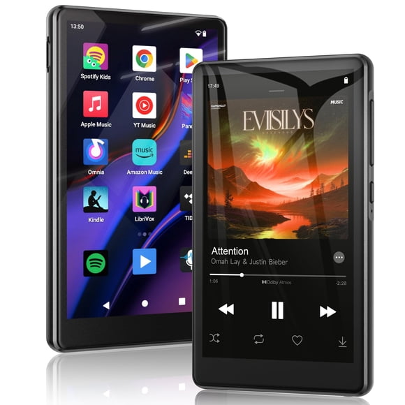 RUIZU 163GB Android MP3 Player with Bluetooth and WiFi, 4.5" IPS Touchscreen Music Player with Spotify, Pandora, Amazon Music, Parental Control MP4 M