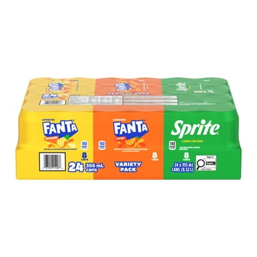 Fanta Assortiment de Saveurs Lot de 24