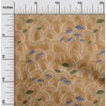 thumbnail image 2 of oneOone Rayonne Brun Tissu Mer Matière de Robe Tissu Imprimé Tissu au Mètre 56 Pouces de Large, 2 of 4