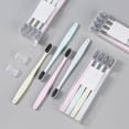 thumbnail image 2 of Brosse à Dents à Poils Souples à Petite Tête pour Adulte, Lot Familial de 4 Pcs, 2 of 8