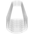 thumbnail image 3 of vidaXL Gabion Lit Surélevé Fer Galvanisé 500x100x50 cm, 3 of 5