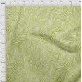 thumbnail image 4 of oneOone Polyester Lycra Green2 Tissu Feuilles Matière de Robe Tissu Imprimé Tissu au Yard 56 Pouces de Large, 4 of 5
