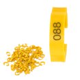 thumbnail image 3 of Chicken Foot Rings, Retractable Six Card Slots 10pcs/set Poultry Leg Bands Safe And Non-  For Poultry For Outdoors For Daily For Home Yellow, 3 of 8
