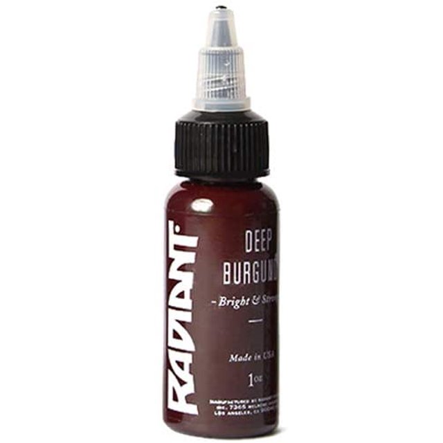 Radiant Colors Encre à Tatouage - Bourgogne Profond 1 Oz