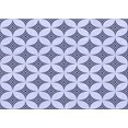 thumbnail image 1 of Ahgly Company Machine Washable Indoor Rectangle Transitional Lavender Blue Area Rugs, 7' x 10', 1 of 7