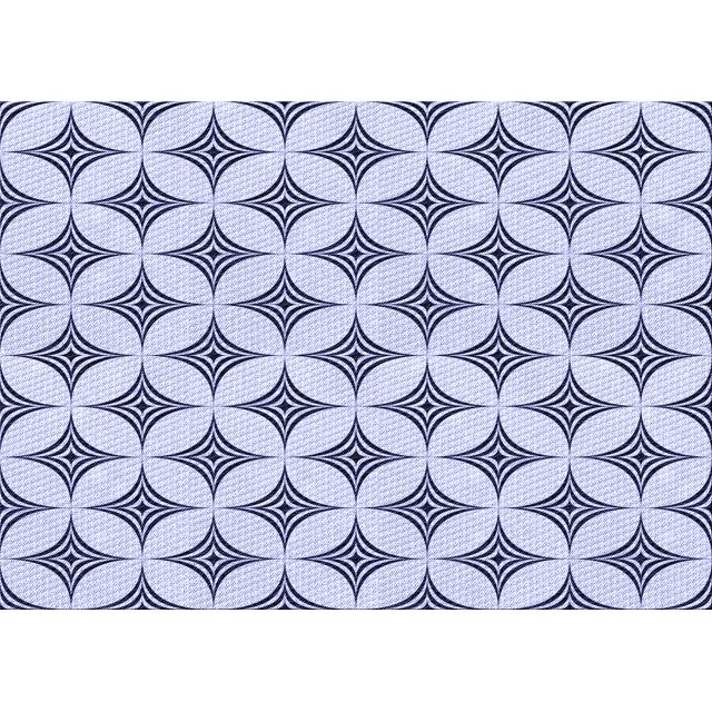 Ahgly Company Machine Washable Indoor Rectangle Transitional Lavender Blue Area Rugs, 7' x 10'