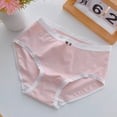 thumbnail image 2 of Ultra-Soft Cotton Imitation Girls Underwear - Breathable Mid Rise Hypoallergenic Panties (3-15Y), 2 of 4