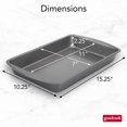 thumbnail image 3 of Goodcook Nonstick Biscuit/Brownie Pan, 7X11 inch, 3 of 8