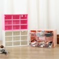 thumbnail image 3 of Porte-maquillage Stockant une Grande Capacité Pratique dans les Styles Boîte de Rangement Cosmétique, 3 of 4