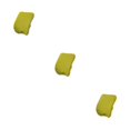 thumbnail image 3 of kurtrusly Chair Cover Slipcover Stretch Seat Computer Protection Set Anti-Dirty Thicken Solid Home Wedding Universal Decoration Yellow/Backrest 3Set, 3 of 6