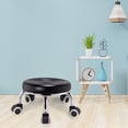 thumbnail image 3 of Abbracc Low Rolling Seat Chair with Wheels Comfortable Modern Round Rotatable Home Bench A, 3 of 8
