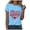 Bleu Ciel, variante sur Leey-World 2026 T-Shirts Femme pour la Fête du Canada T-shirt Graphique Drapeau du Canada T-shirt Canadien Feuille d'Érable Manches Courtes T-shirt Patriotique Hauts Été Liquidation Ventes Aujourd'hui Aubaines Prime T-shirt à Manches Courtes pour Femme (Marine, 2TG)