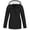 Black#rain jacket women waterproof, variant on FAVIPT Plus Size Coat for Women Long Sleeve Plain Drawstring Jackets Full Zip Waterproof Sunprotect Raincoats with Hoodies 2025 Red,L