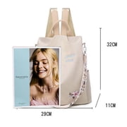 Rbaofujie School Backpack for Girls Backpack Purse for Women Theft Bookbag Purse Lightweight Shoulder Bag Satchel Handbag for Travel, Daily and Shopping Girls Backpack with Lunch Box