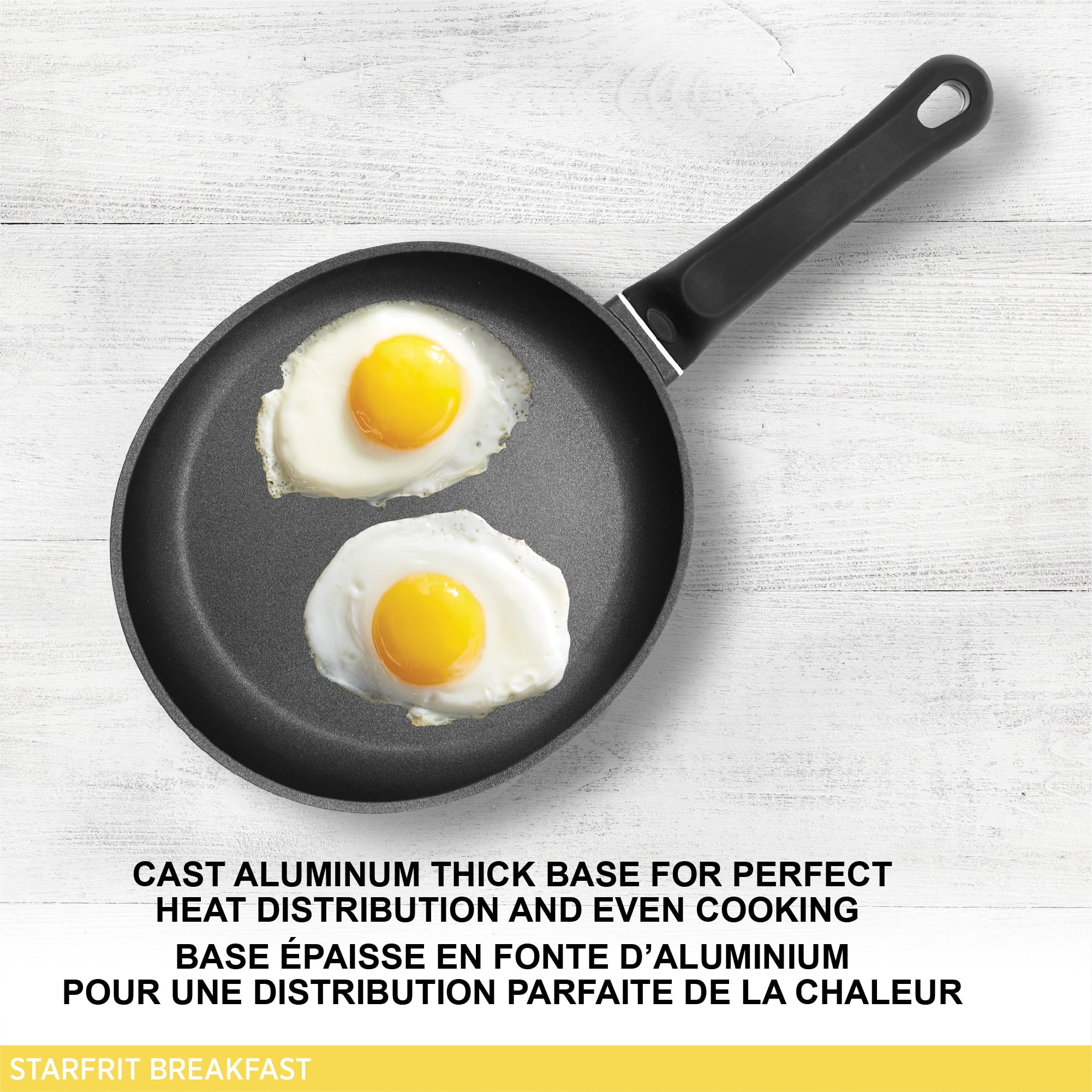 Starfrit Non-stick Breakfast Pan, 23 cm