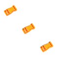 thumbnail image 1 of relayinert 10pcs/set Easy To Buckle Strap With Multi-Color Clasp Belt Buckles High Compatibility ABS Release Buckle Hook Buckle Orange color 3Set, 1 of 6